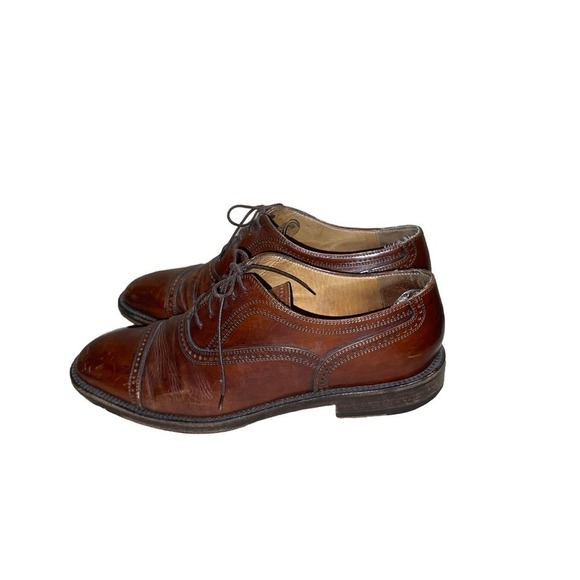 Cole Haan Bragano Cap Toe Oxfords Mens Shoes Made In Italy #3864 Leather 8.5D - Picture 9 of 12